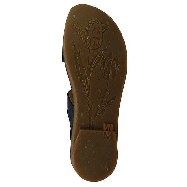 El Naturalista Damen Sandalen Tulip NF30 Blau Ocean Leder Klassische Sandalen - Blau – Bild 7