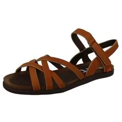 *art Damen Komfort Sandalen Larissa 1810 Braun Cuero Leder Klassische Sandalen - Braun