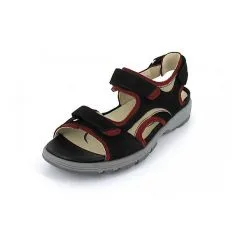 WALDLÄUFER Sandale H-Herki Komfort-Sandalen - Schwarz