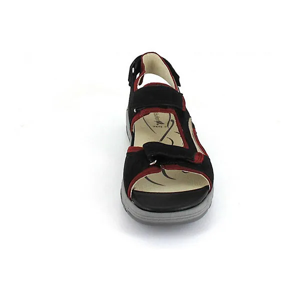 WALDLÄUFER Sandale H-Herki Komfort-Sandalen - Schwarz – Bild 5
