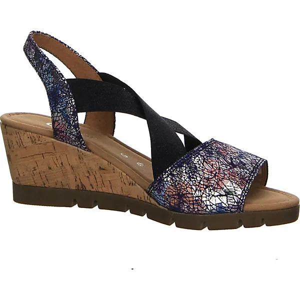 Gabor Sandalette Sandalette Riemchensandalen - Blau – Bild 4