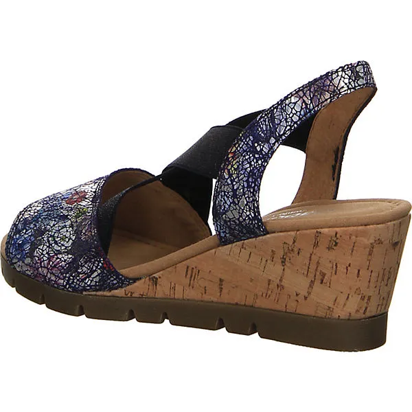 Gabor Sandalette Sandalette Riemchensandalen - Blau – Bild 8