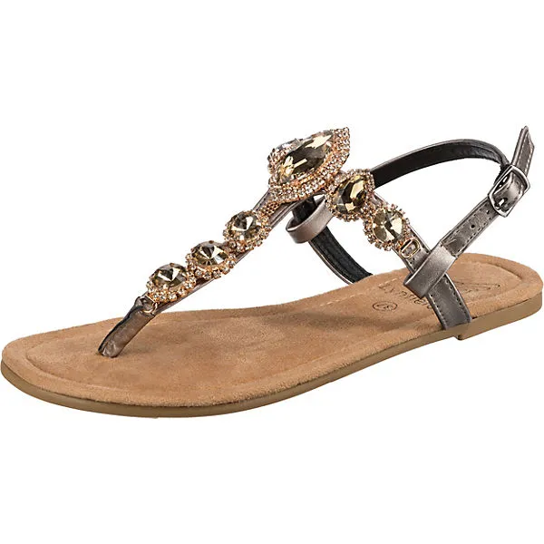 Lynfield High Fashion Bling T-Steg-Sandalen