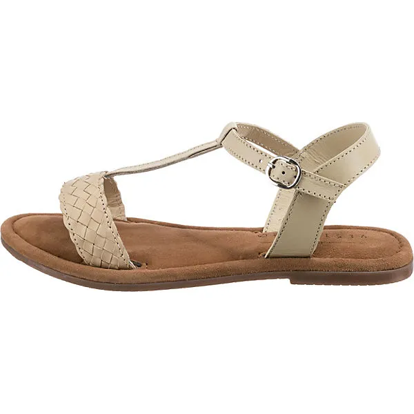 Paul Vesterbro Soft Leder T-Steg-Sandalen - Offwhite – Bild 3