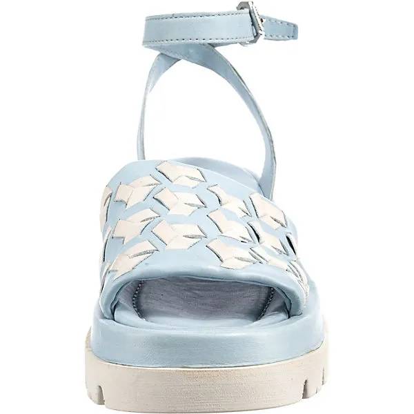 MJUS Klassische Sandalen - Blau-kombi – Bild 4