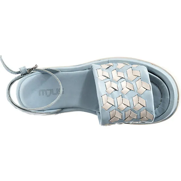 MJUS Klassische Sandalen - Blau-kombi – Bild 6