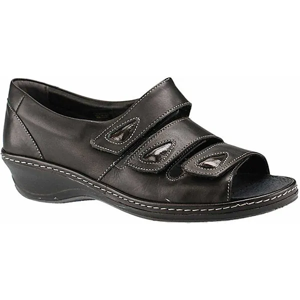 Comfortabel Sandalen/Sandaletten - Schwarz