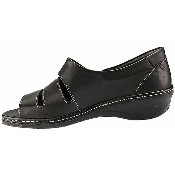 Comfortabel Sandalen/Sandaletten - Schwarz – Bild 3