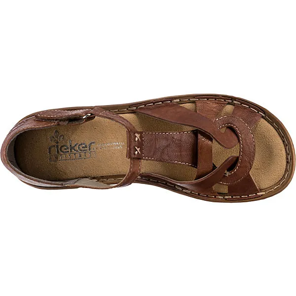 Rieker Komfort-Sandalen - Braun – Bild 5