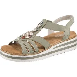 Rieker Klassische Sandalen - Mint
