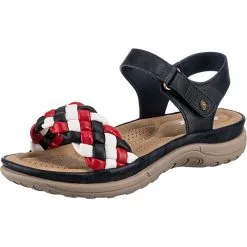 Rieker Klassische Sandalen - Blau/rot
