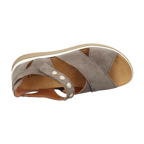 Think! MEGGIE Tieffußbett Sandale - Grau – Bild 7