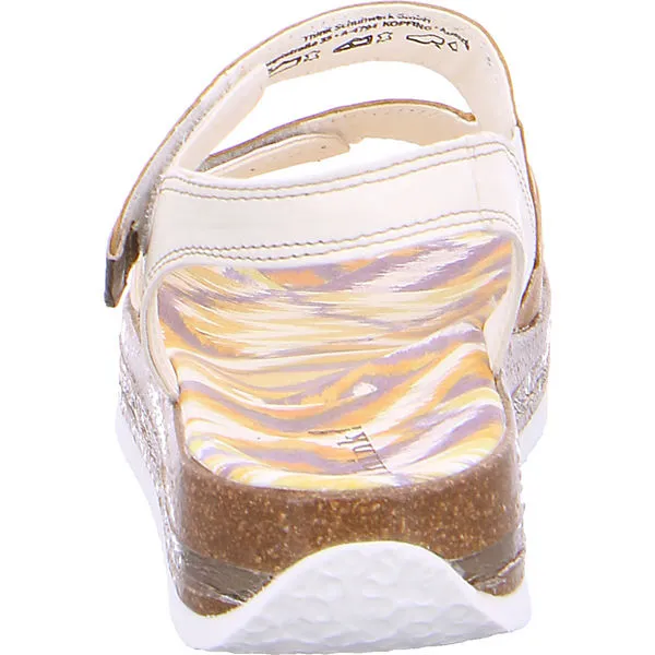 Think! ZEGA Tieffußbett Sandale - Gelb – Bild 2