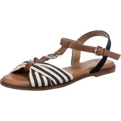 Tom Tailor Riemchensandalen - Dunkelblau