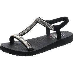 Skechers Meditation Bead Please! T-Steg-Sandalen - Altrosa