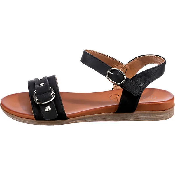 Mustang Klassische Sandalen - Schwarz – Bild 3