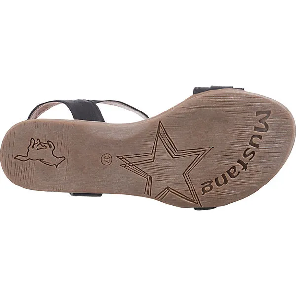 Mustang Klassische Sandalen - Schwarz – Bild 7