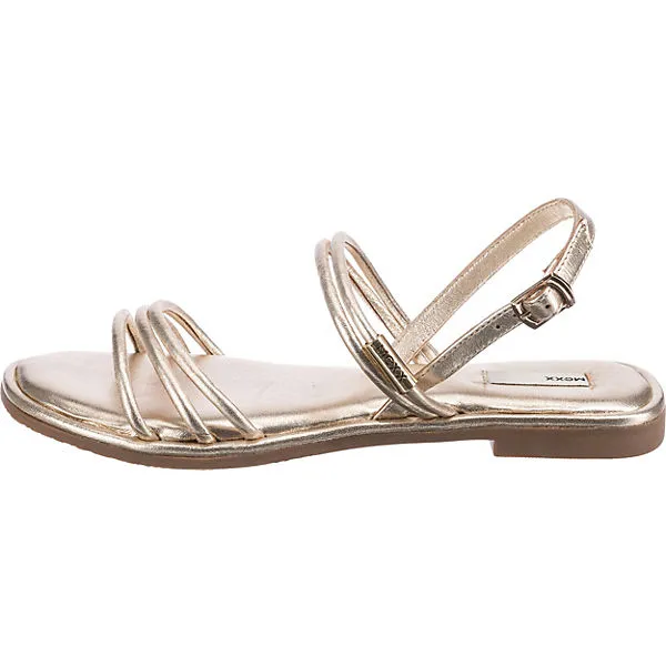 MEXX Jeyna Riemchensandalen - Gold – Bild 3