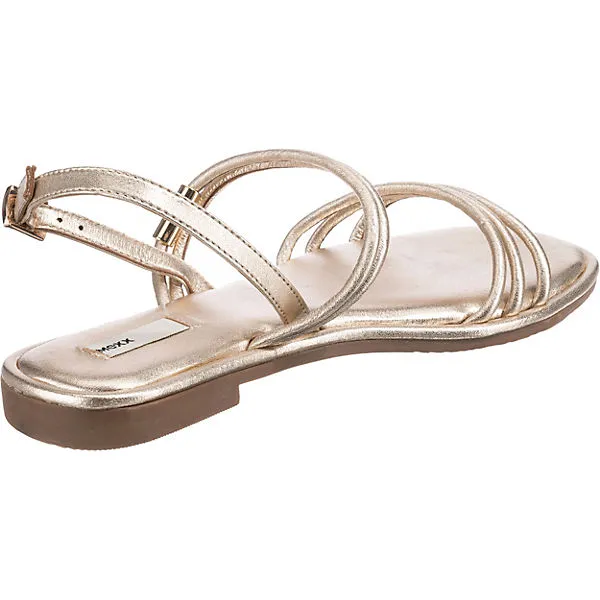 MEXX Jeyna Riemchensandalen - Gold – Bild 5