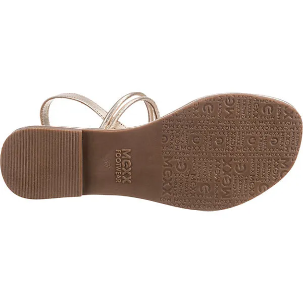 MEXX Jeyna Riemchensandalen - Gold – Bild 7