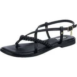 MEXX Jillian T-Steg-Sandalen - Schwarz