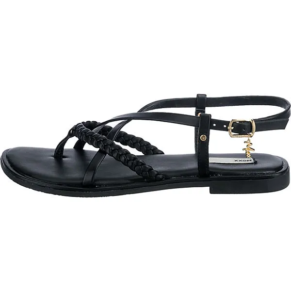 MEXX Jillian T-Steg-Sandalen - Schwarz – Bild 3