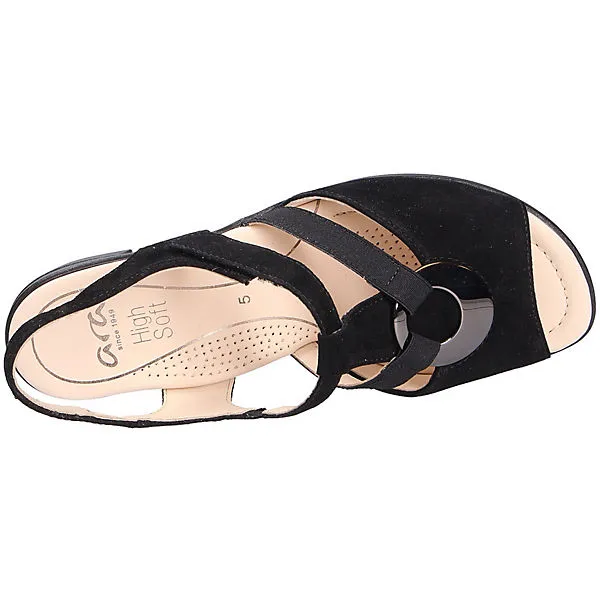 Ara Damen Sandale Komfort-Sandalen - Schwarz – Bild 8