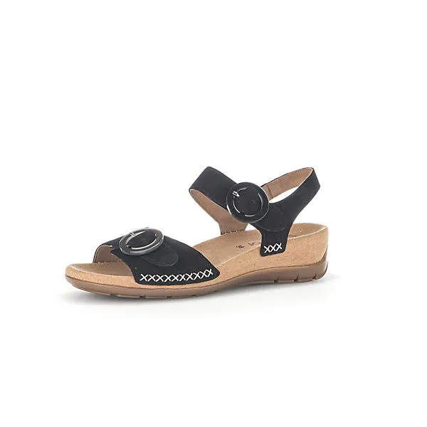 Gabor Riemchensandale Riemchensandalen - Schwarz