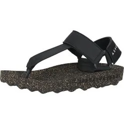 Asportuguesas Sandalen T-Steg-Sandalen - Schwarz