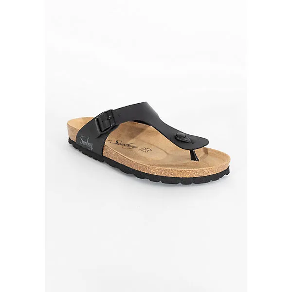 Sunbay Sandalen KAMELIE Riemchensandalen - Schwarz – Bild 4