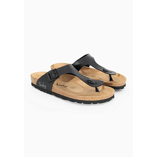 Sunbay Sandalen KAMELIE Riemchensandalen - Schwarz – Bild 7