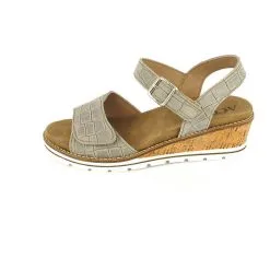 Aco Sandalette Klara 05 Komfort-Sandalen - Grün