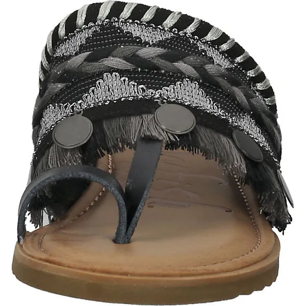 Blowfish Zehensteg T-Steg-Sandalen - Schwarz – Bild 3