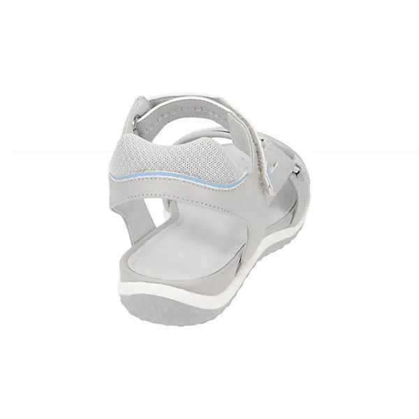 Geox Damenschuhe SANDAL VEGA Riemchensandalen - Grau – Bild 7