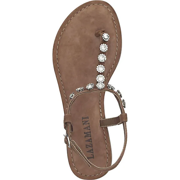 Lazamani Zehensteg T-Steg-Sandalen – Bild 6