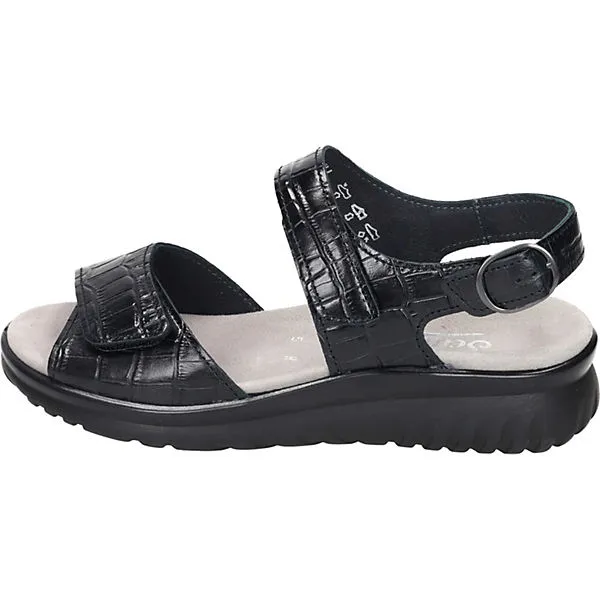 Semler Sandalen Komfort-Sandalen - Schwarz – Bild 2