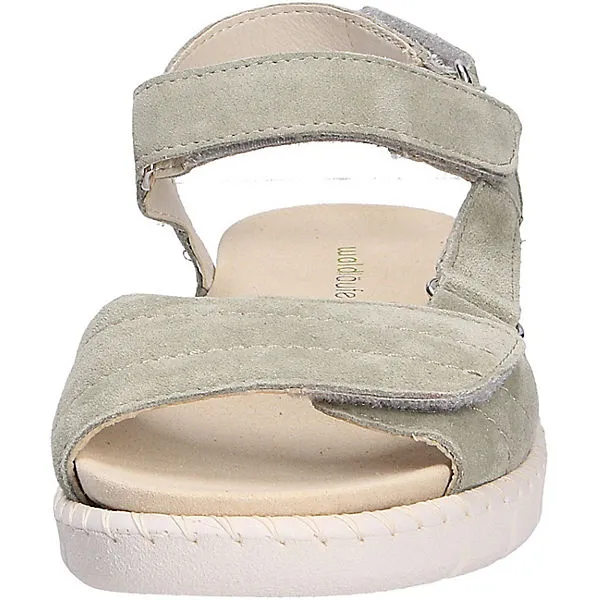 WALDLÄUFER Waldläufer Damen Sandale Komfort-Sandalen - Grün – Bild 6