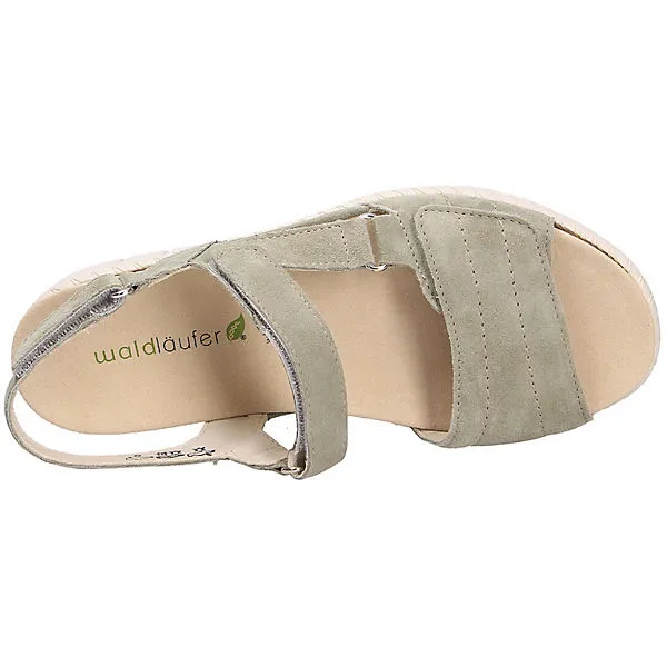 WALDLÄUFER Waldläufer Damen Sandale Komfort-Sandalen - Grün – Bild 8