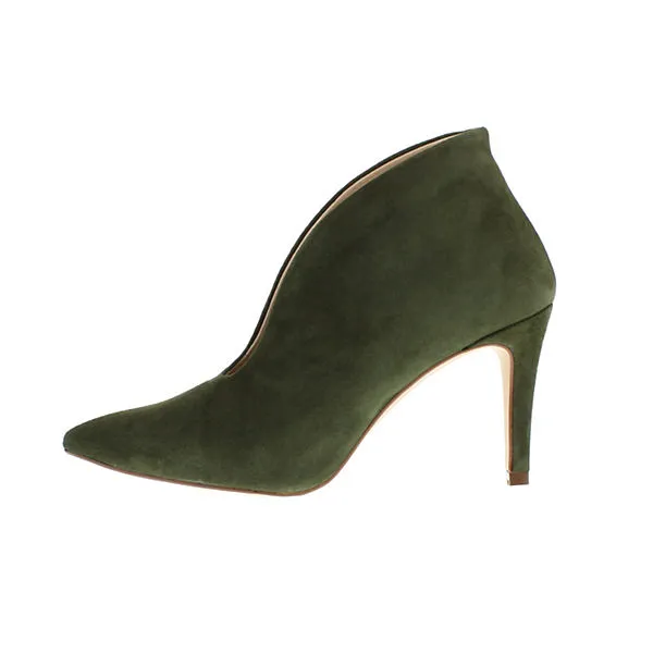 XAVER LUIS Pumps JULIE - Highcut Pumps Aus Feinem Leder Klassische Pumps