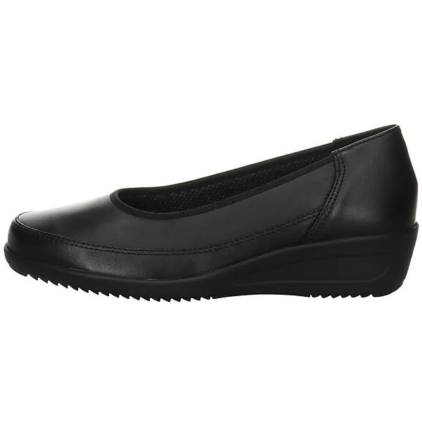 Ara Damen Pumps Schuhe Zürich Pumps Elegant Klassisch Glattleder Uni Keilpumps - Schwarz – Bild 2