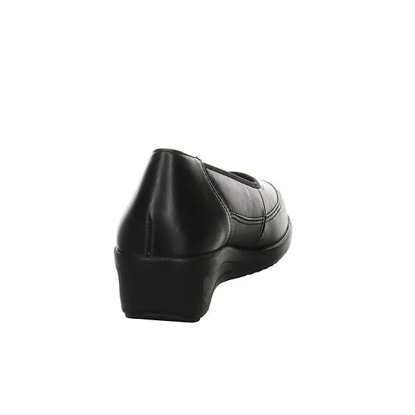 Ara Damen Pumps Schuhe Zürich Pumps Elegant Klassisch Glattleder Uni Keilpumps - Schwarz – Bild 4