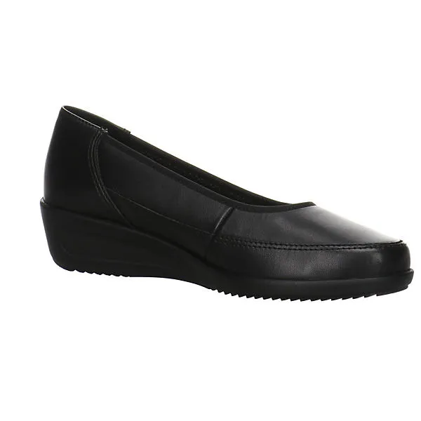 Ara Damen Pumps Schuhe Zürich Pumps Elegant Klassisch Glattleder Uni Keilpumps - Schwarz – Bild 6