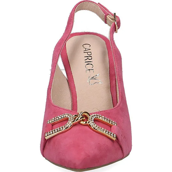 Caprice Sling-Pumps - Fuchsia – Bild 3