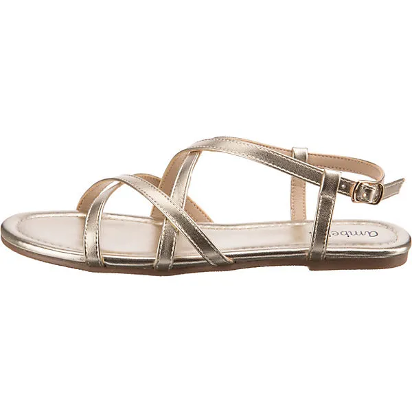 Ambellis Metallic Strappy Sandals – Bild 3