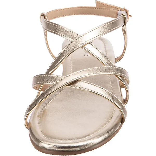 Ambellis Metallic Strappy Sandals – Bild 4