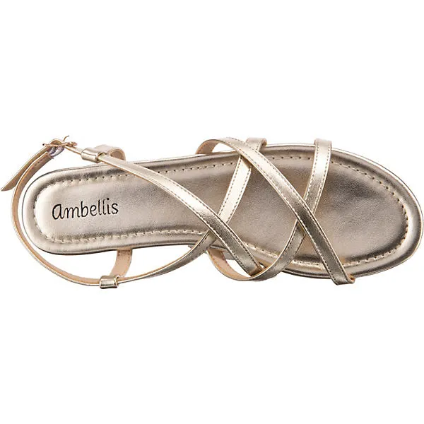 Ambellis Metallic Strappy Sandals – Bild 6