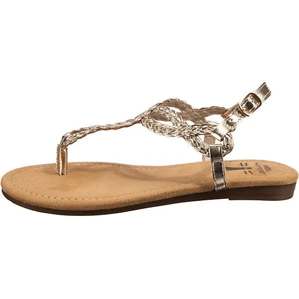 Inselhauptstadt Insel Fashion Sandals - Gold – Bild 3