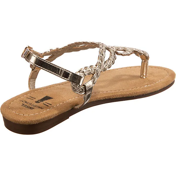 Inselhauptstadt Insel Fashion Sandals - Gold – Bild 5