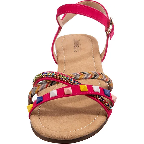 Ambellis Sommer Riemchensandalen - Pink – Bild 4