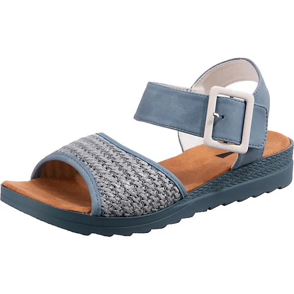 Inselhauptstadt Insel Comfort Sandalen - Blau